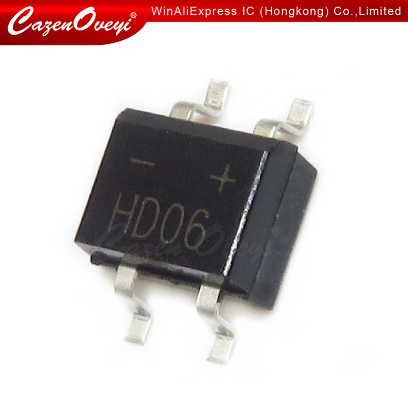 10pcs/lot HD06 0.8A 800V SMD-4 In Stock