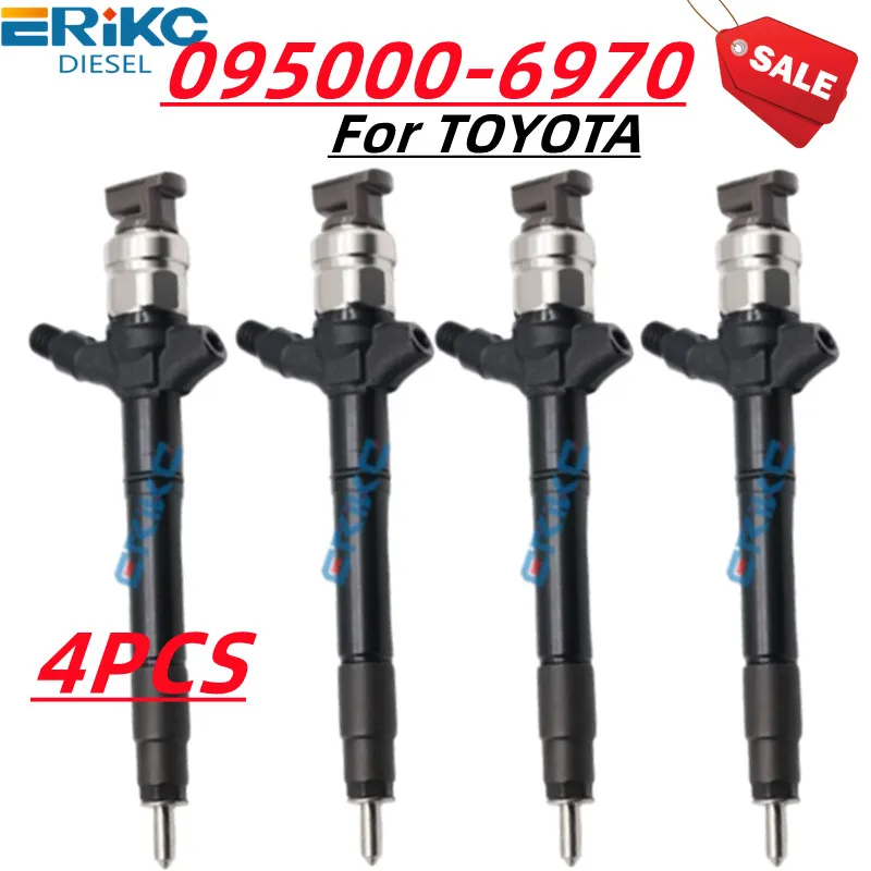 

095000-6970 Форсунка дизельного топлива 095000-6971 Common Rail для DENSO Toyota Corolla 23670-0R050 23670-09190 23670-09230