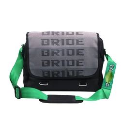 Fashion JDM Style Bride Seat Belt Harness Adjustable Backpack Racing Crossbody Bag Travel Bag With TAKATA Shoulder Straps