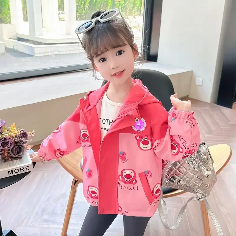 

Sweet Ins Miniso Kawaii Anime Children Long Sleeve Coat Cute Cartoon Princess Children Casual Jacket Clothing Gifts for Kids