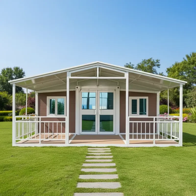 Cheap 2 Bedrooms Steel Container Houses Portable Prefabricated Foldable Modular Hotel Prefab Tiny Homes