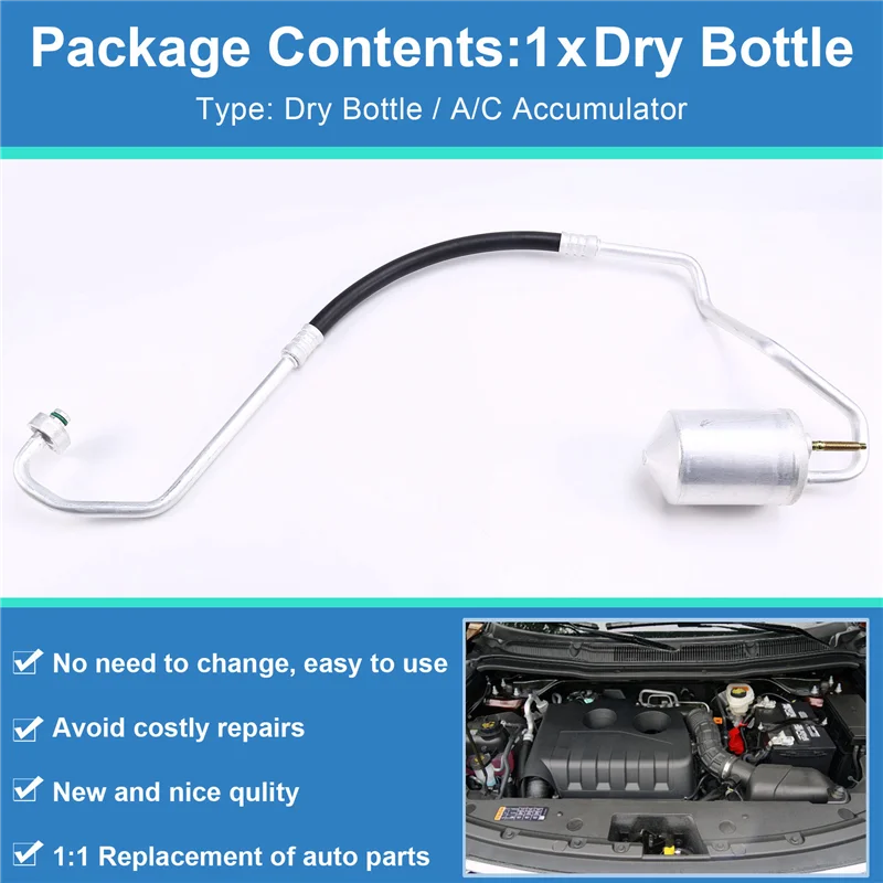 

Precisionn GB5Z-19959A Car Dry Bottle For Ford Explorer Police Interceptor Utility 2012-2019 GB5Z19959A GB5Z-19959-A