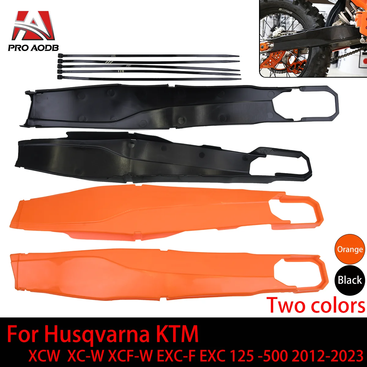 

Motorcycle Swingarm Guard Protector Swing Arm Protection Cover For KTM 2012-2022 2023 EXC EXCF XCW XCFW 150 200 250 350 450 500