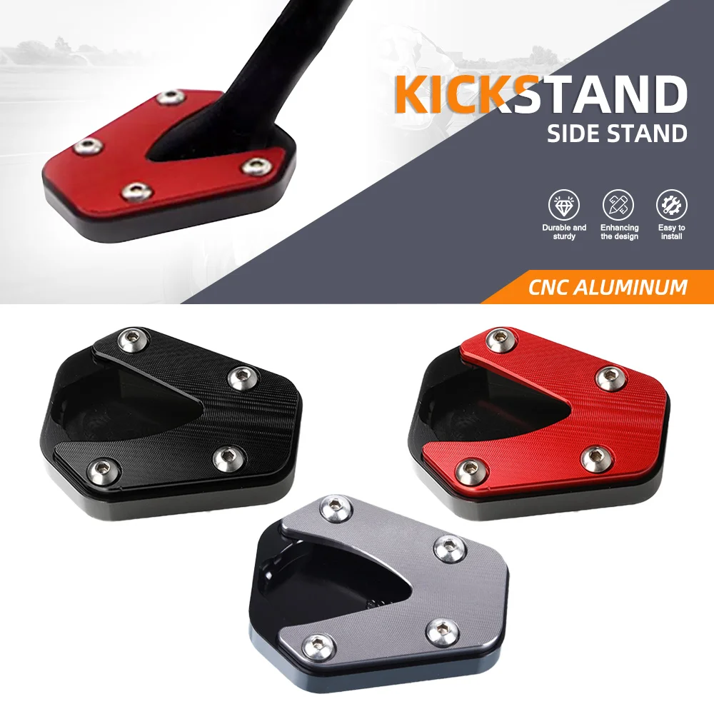 

FOR BENELLI TRK552X 2023-2024 TRK502X BN600 TNT600 502C 2019-2023 Motorcycle Accessory Side Stand Enlarger Kickstand Plate Pad