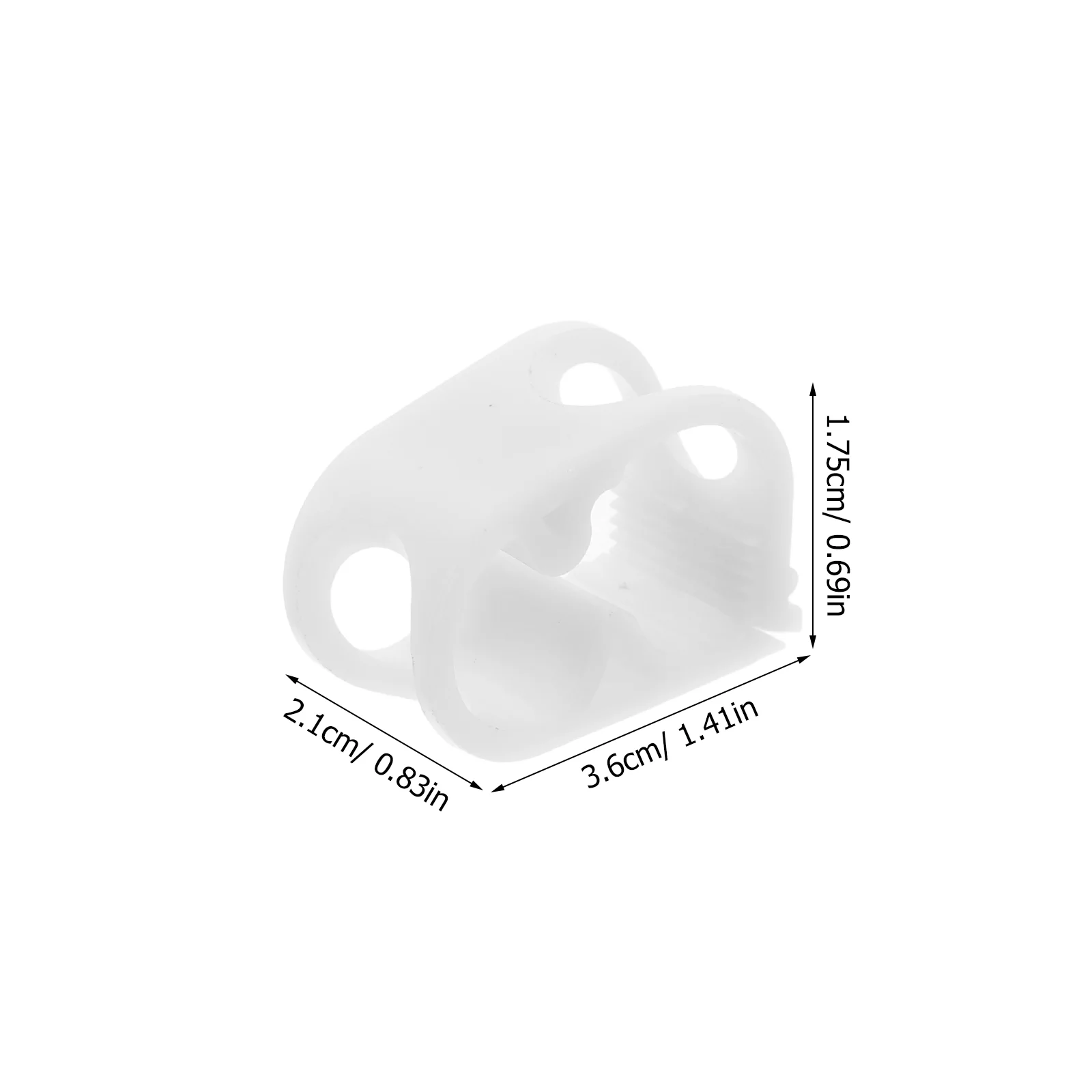 5 Pcs Hose Conduit Flow Controller Tube Clip Clips Adjustable Water Clamp See Clamps