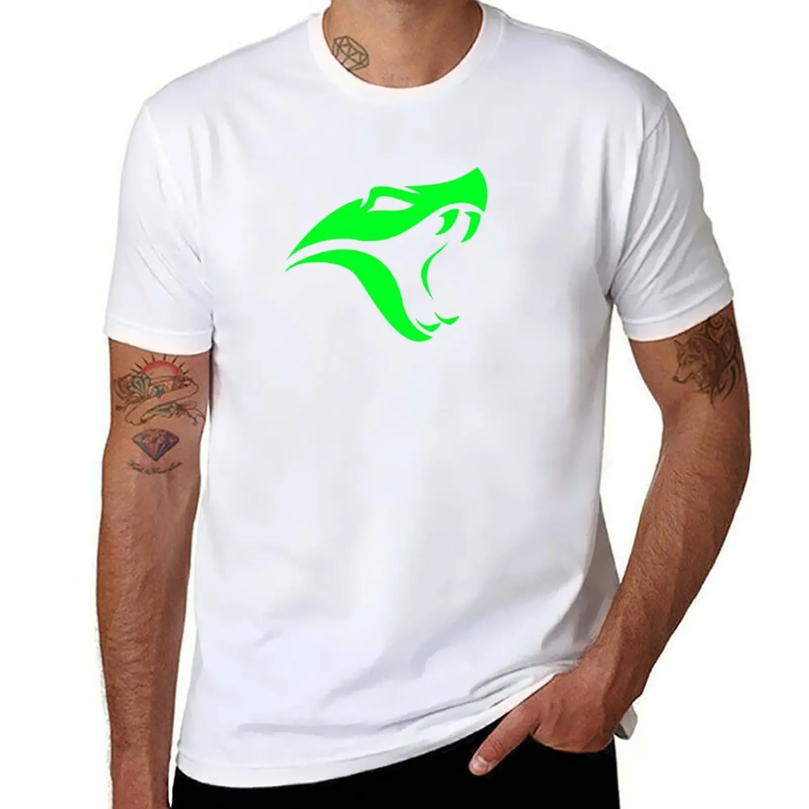 

Green Vipers logo T-Shirt printed t shirts for man t shirts for man graphic tees T-Shirt