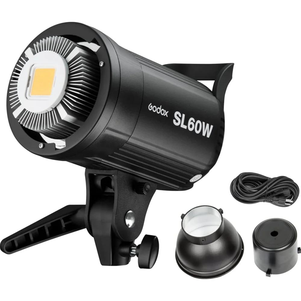 

Godox LED SL-60W SL60W 5600K White Version Continuous Light Bowens Mount for Studio Video Recording