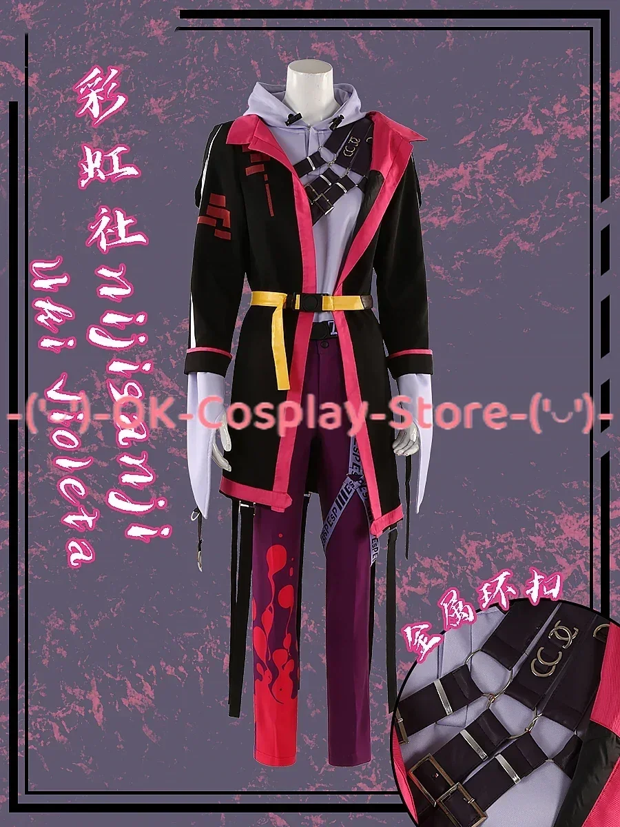 Vtuber Nocytx Uki Violeta Cosplay Costume Fancy Yutuber Suit Party Outfits Halloween Carnival Uniforms Custom Made