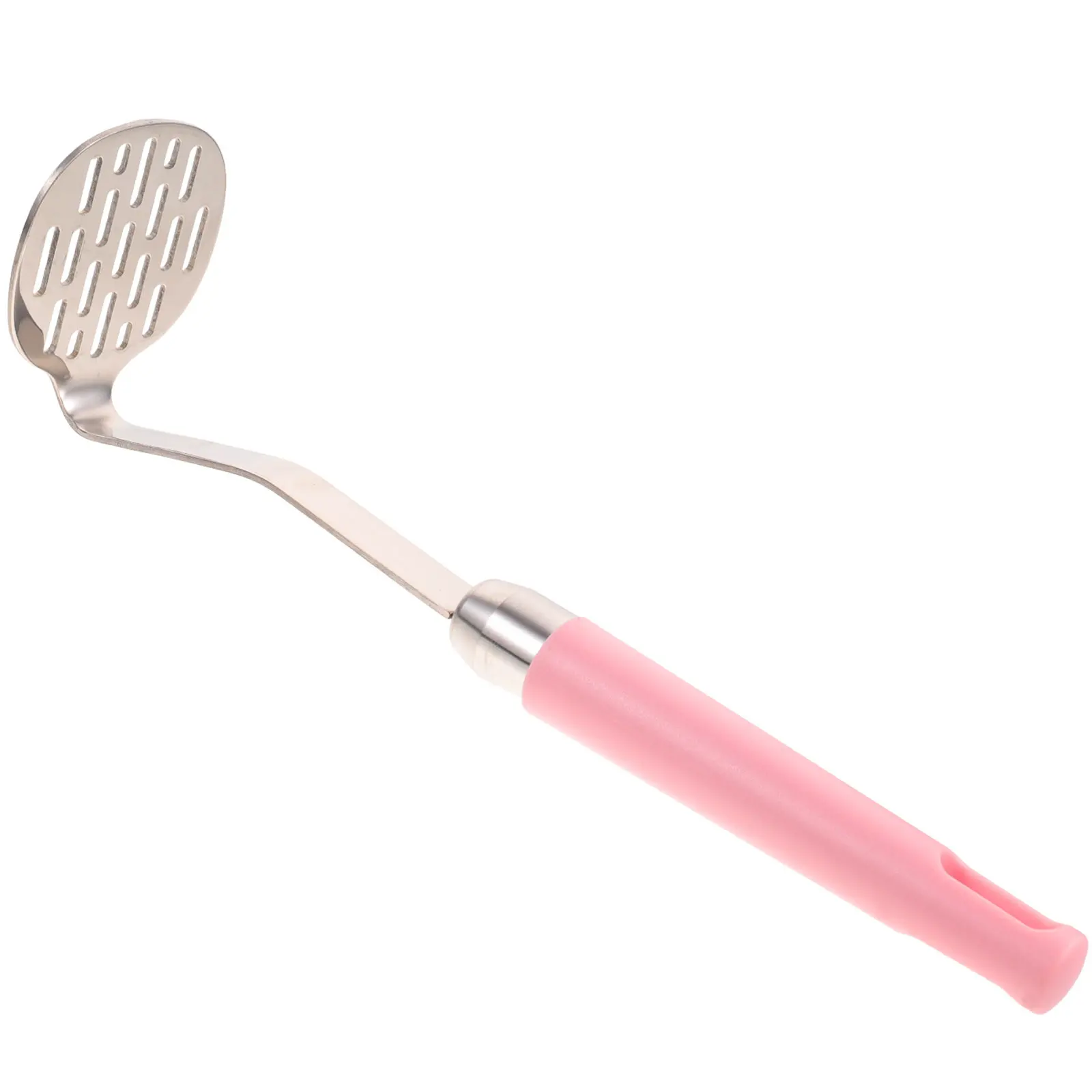 Triturador de Patatas Reutilizable de Acero Inoxidable, Placa Engrosada, Herramienta de Cocina Manual, Prensa de Verduras y Frutas Cómoda