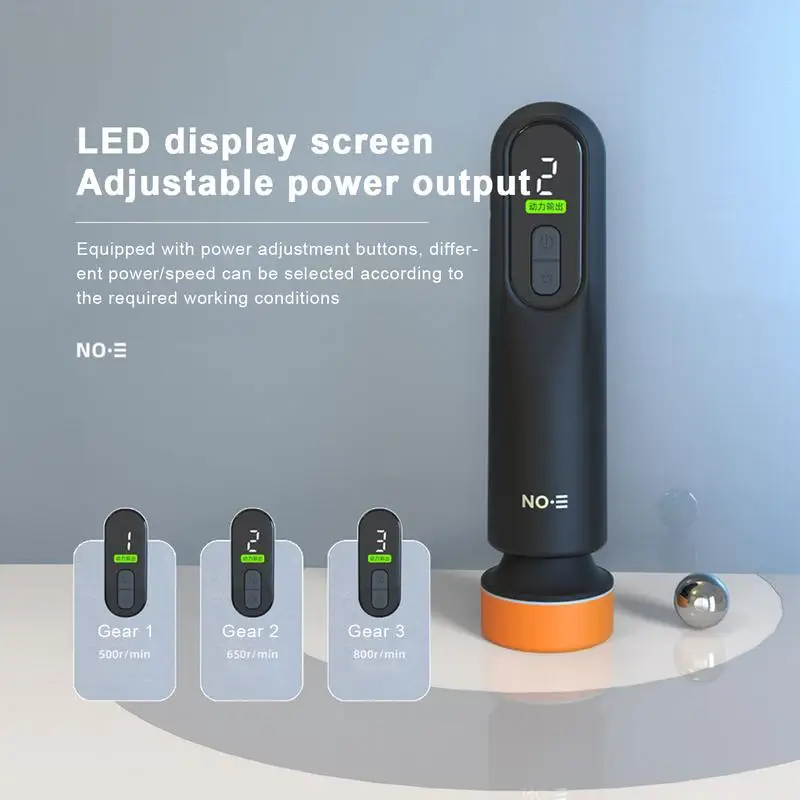 

Rotary Buffer Polisher Portable Cordless Polisher Rechargeable High Speed Polisher With LED Display For Car Detailing