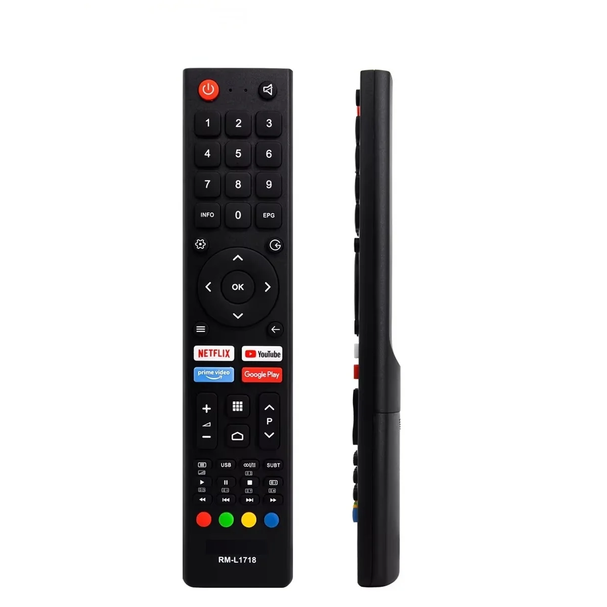 New Infrared Remote Control RM-L1718 for Changhong LCD TV Non-Voice Model General Purpose TV Remote Control