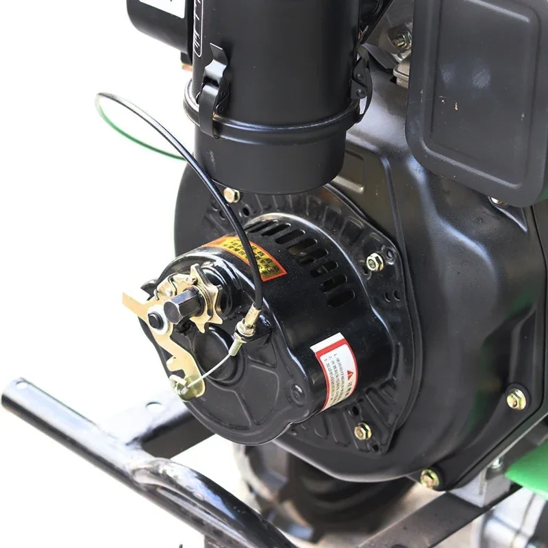 Engine Universal Pull-Free Starter Micro Tillage Starter Generator  Hand Crank