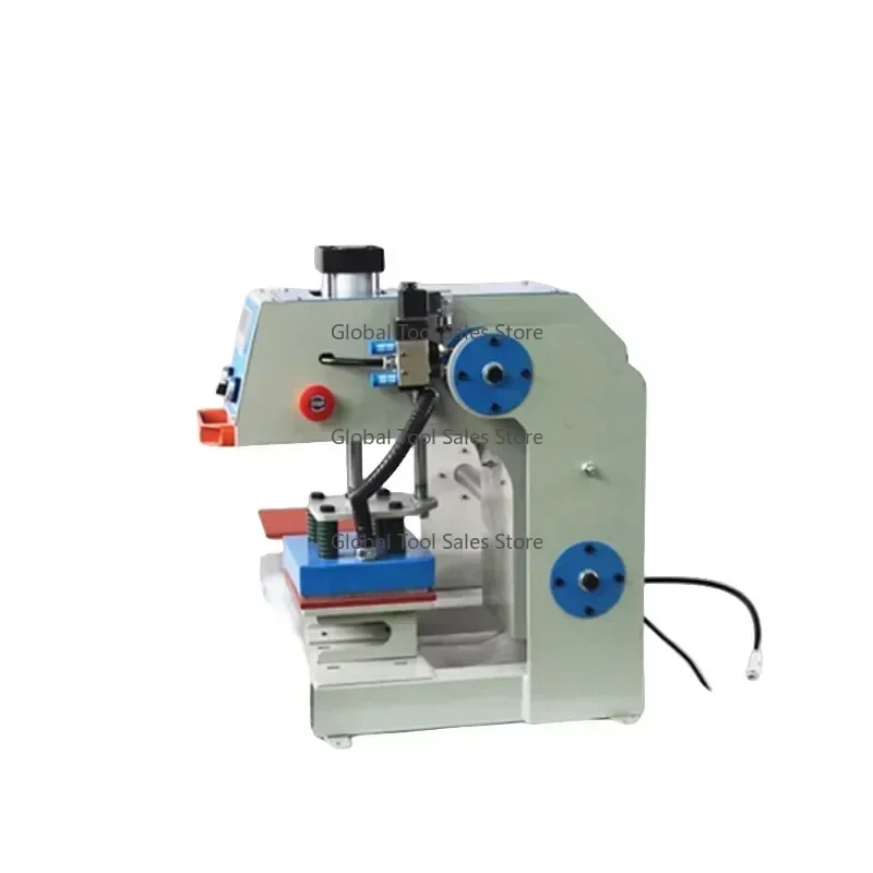 

Heat Transfer Pneumatic Ironing Label Machine Hot Stamping up Type for Business And Crafts