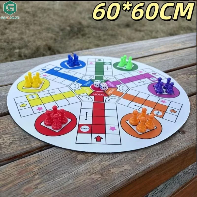 

1 Set Party Game For 2-6 Players Tabletop Game Flying Chess Board Game Suitable For Family Gatherings Ideal Gift