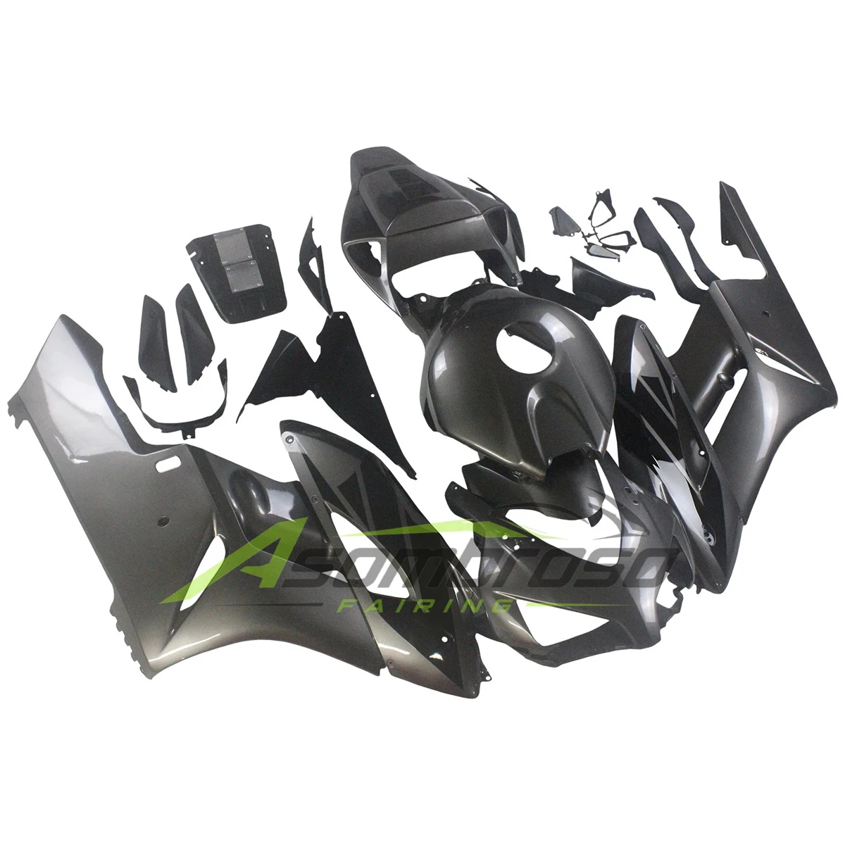 Painted Fairing Kit For Honda CBR1000RR 2004-2005 ABS Plastic Injection Molding Motor Bodywork Cowls Gloss Metallic Gunmetal