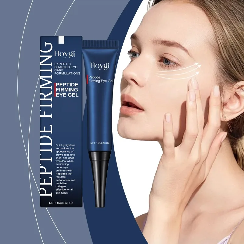 Peptide Firming Eye Gel Moisturizing Brightening Eye Essence Effectively Reduces Eye Dark Circles Fine Lines Skin Care Beauty