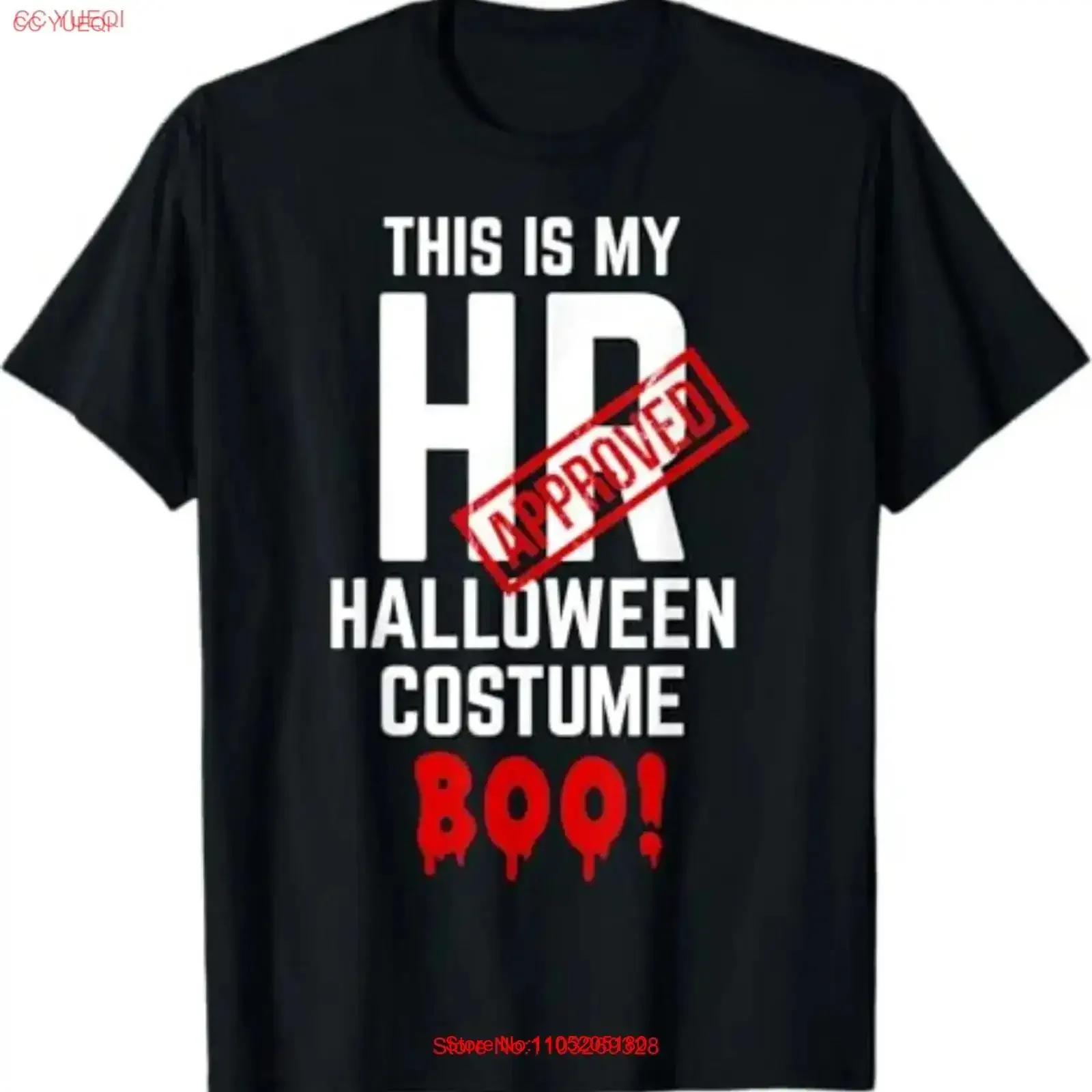 

Костюм на Хэллоуин This Is My Hr, забавная рабочая футболка Boo, винтажная стираная слегка уличная одежда, универсальная унисекс
