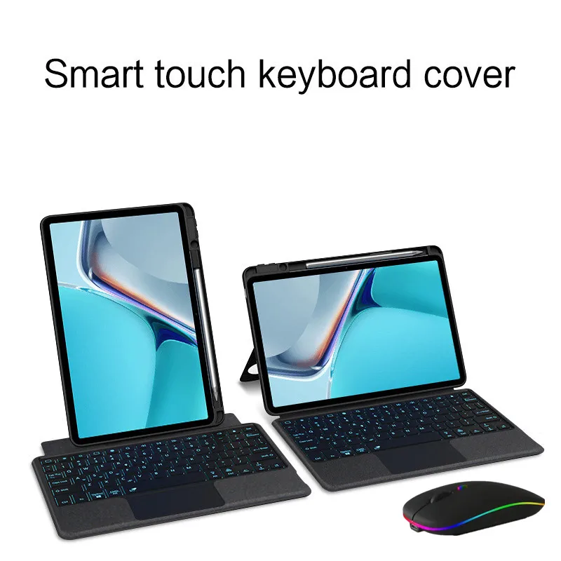 

Smart Keyboard Case for Huawei MatePad 11 2021 10.95 inch Cover DBY-W09 Tablet Touchpad Backlit Keyboard Teclado Cover Mouse