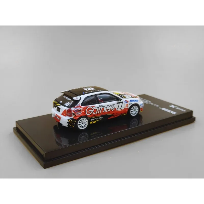 1:64 Honda Civic TYPE R EK9 77# alloy simulation model, children\'s collection of decorative toys, holiday gifts for children.