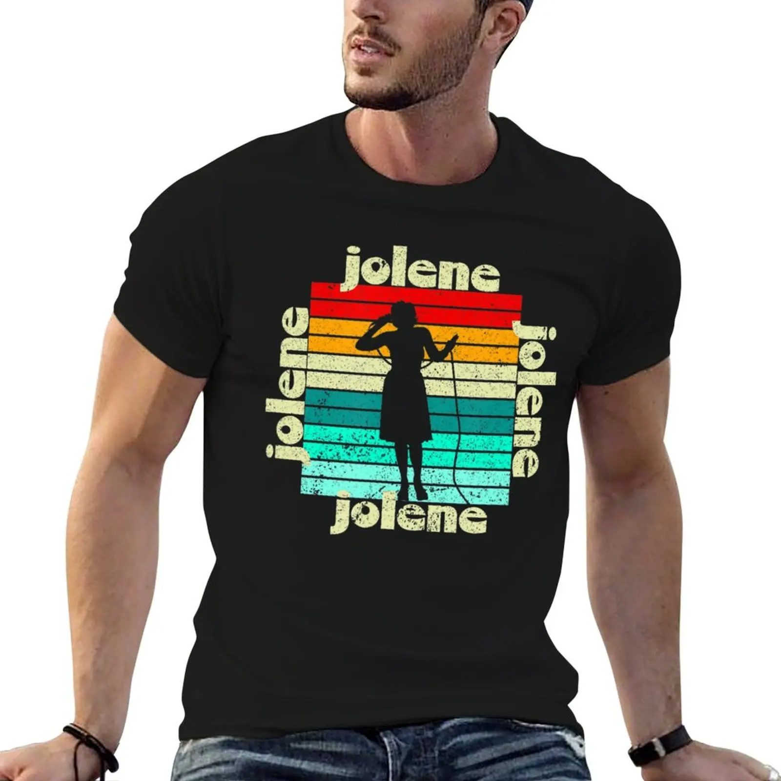 

Jolene Retro Vintage Name Singer Song Fun Lyric T-Shirt man t shirts graphic t shirt for man man t shirt summer T-shirt