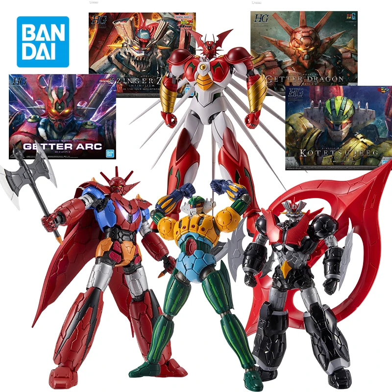 

Фигурки Bandai Getter Robo Anime INFINITISM: Мазингер Зеро, Геттер Арк, Котецу Джиг, Геттер Драгон, Мобильный костюм, пластиковая модель