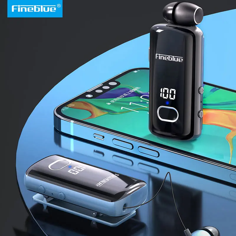 Fineblue F580 PK F920 R11 Bluetooth V5.3 Wireless Earphones Expandable Portable Earphones Call Reminder Vibration Sports Running