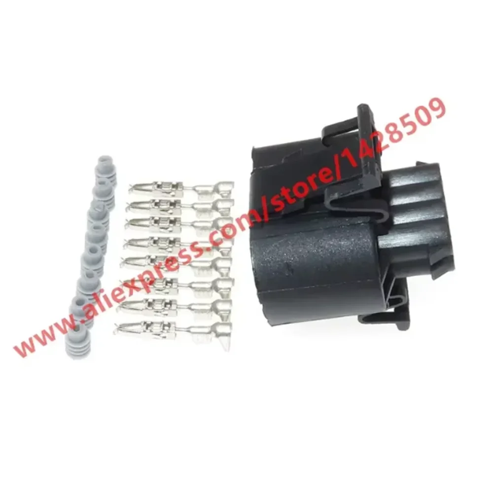1 Set 8 Pin 1.5mm Waterproof Auto Throttle Plug Female Electrical Connector For VW Audi 3A0973714 3A0 973 714