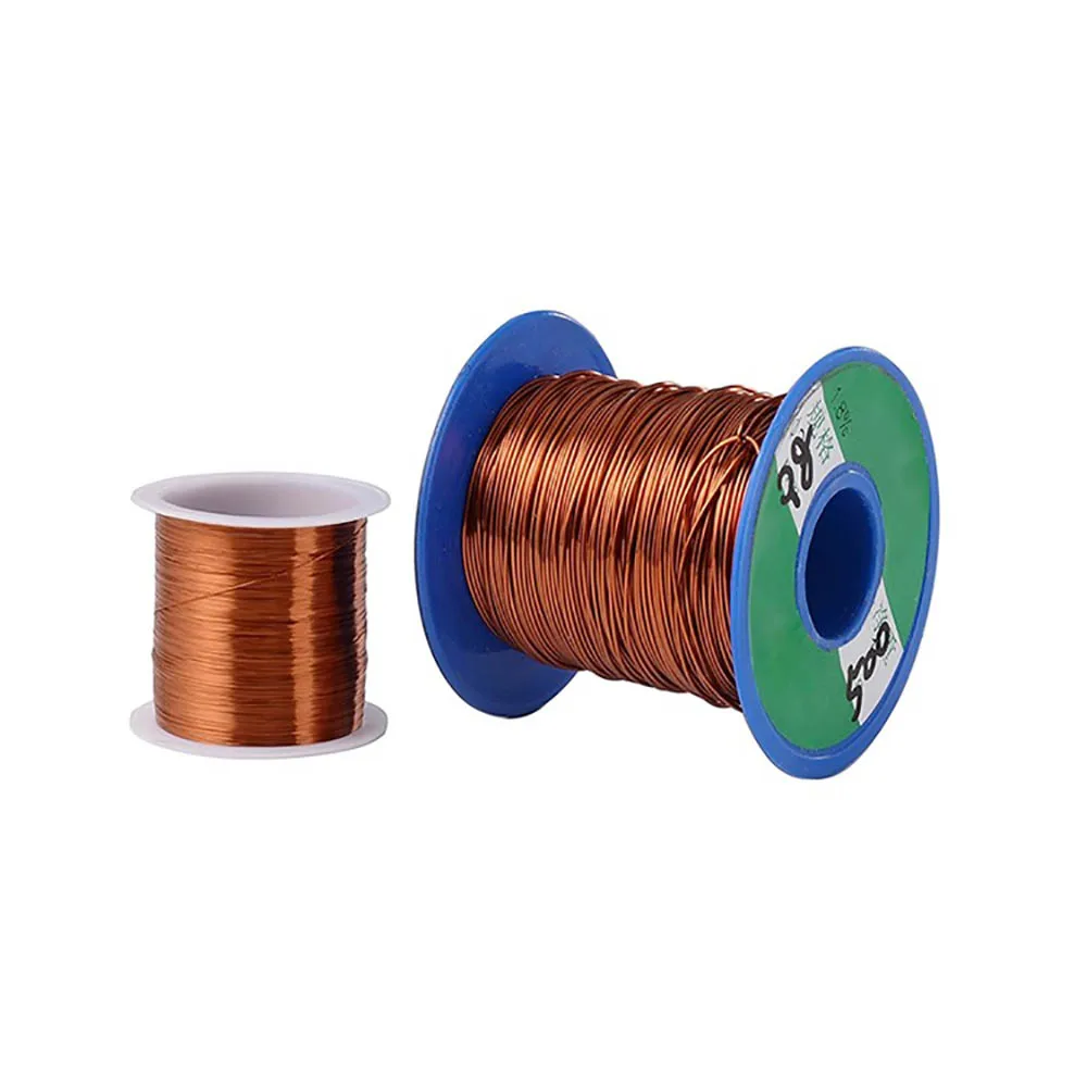 500g/roll Enamelled Wire QZY-2/180 Grade High-Temperature Resistant Enameled Copper Wire 0.49 0.51 0.6 0.7 0.8 Mm
