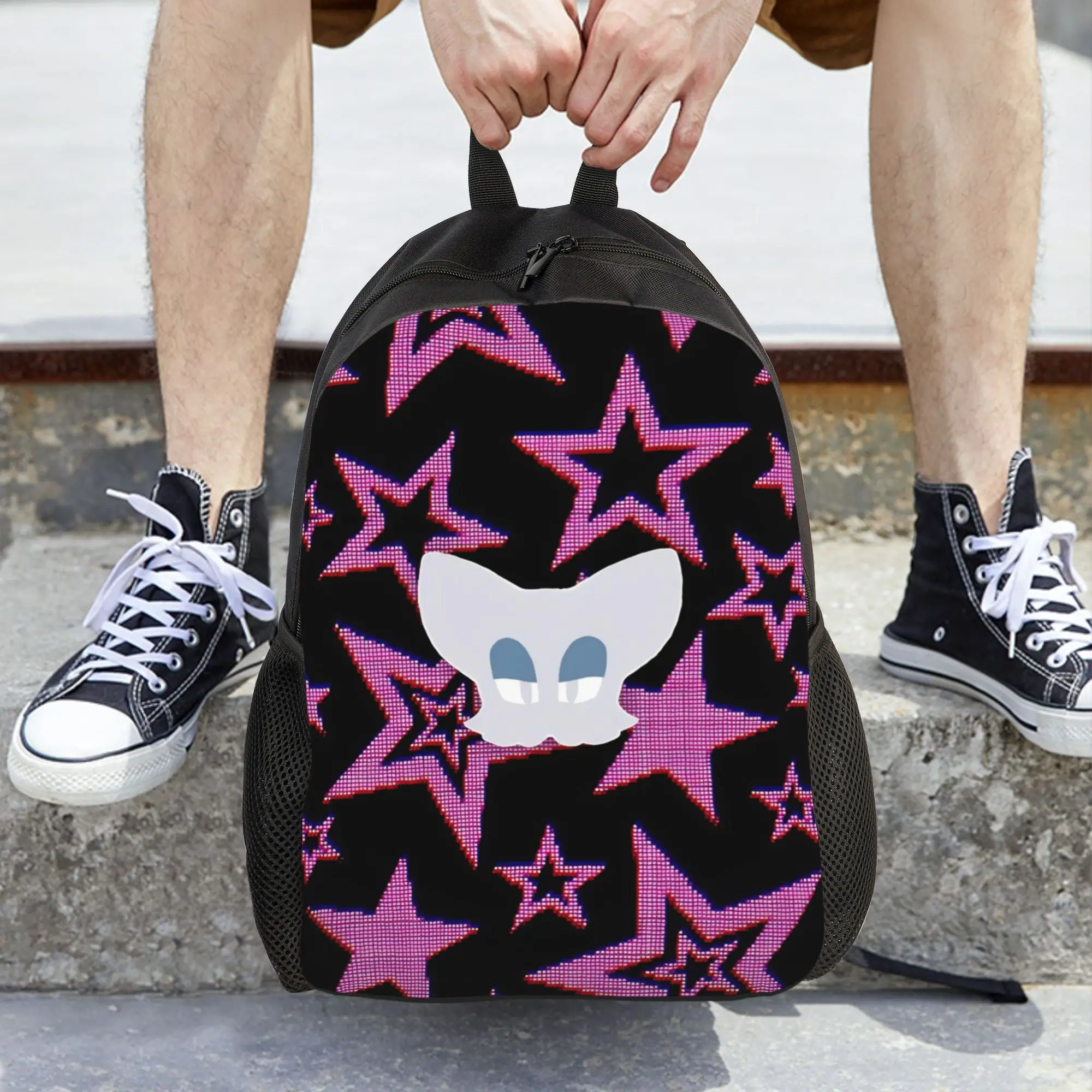 S-Shadow The Hedgehogs  Women Backpack Trend Children School Bag   Laptop Backpack Boys Girls Travel Shoulder Bag