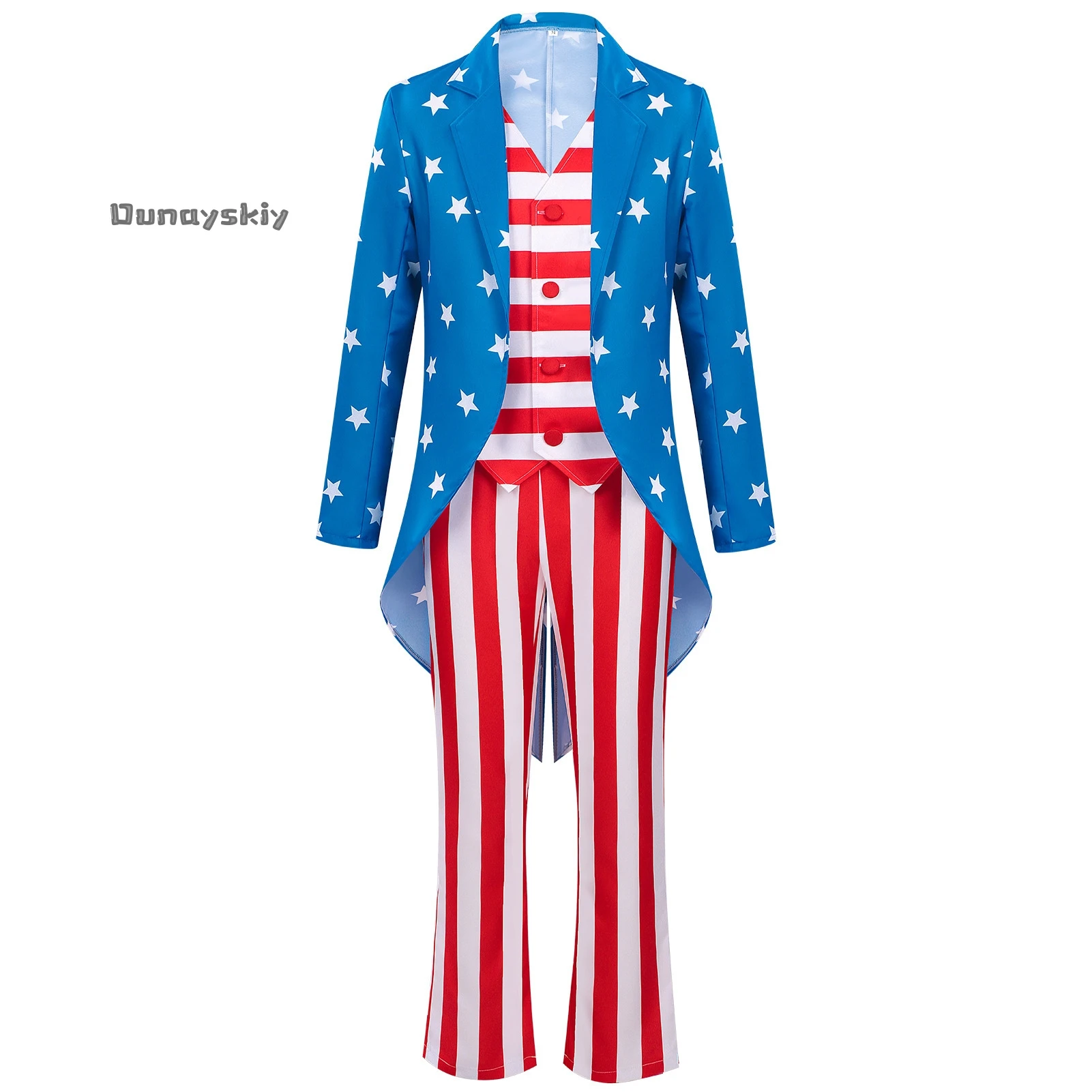 طقم زي وطني مع قبعة أمريكية وع - مراجعة Party Games Usa وسعره