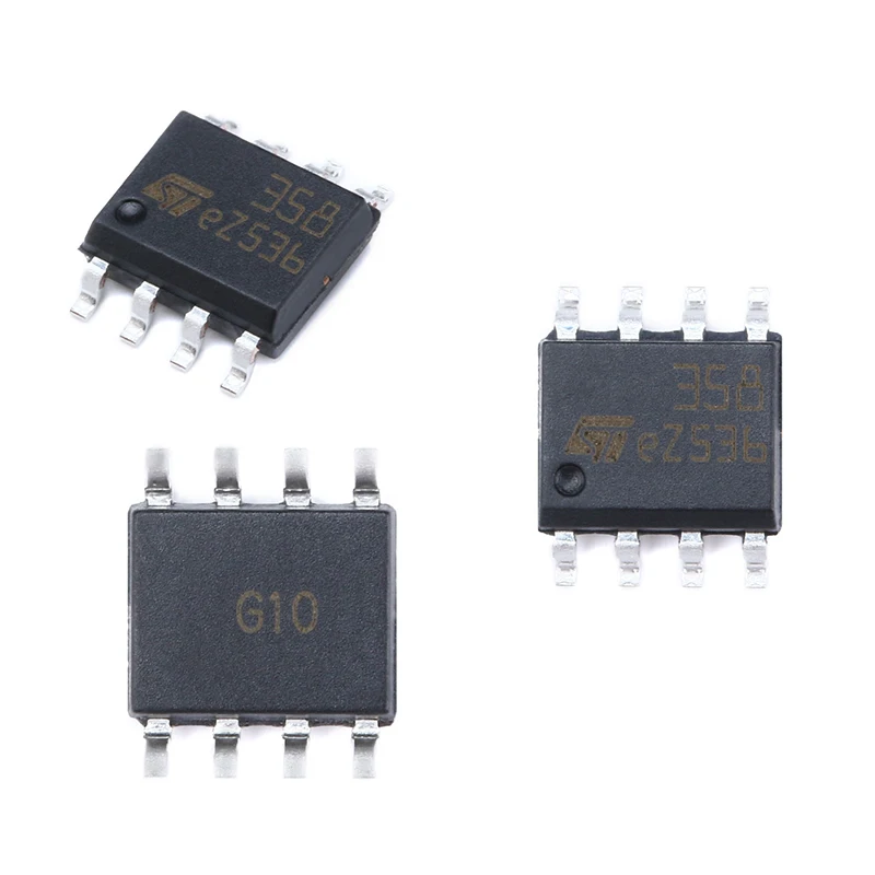 10Pcs/5pcs LM358 LM358D LM358DT SOIC-8 358 LM358DR 저전력 이중 연산 증폭기 칩 IC