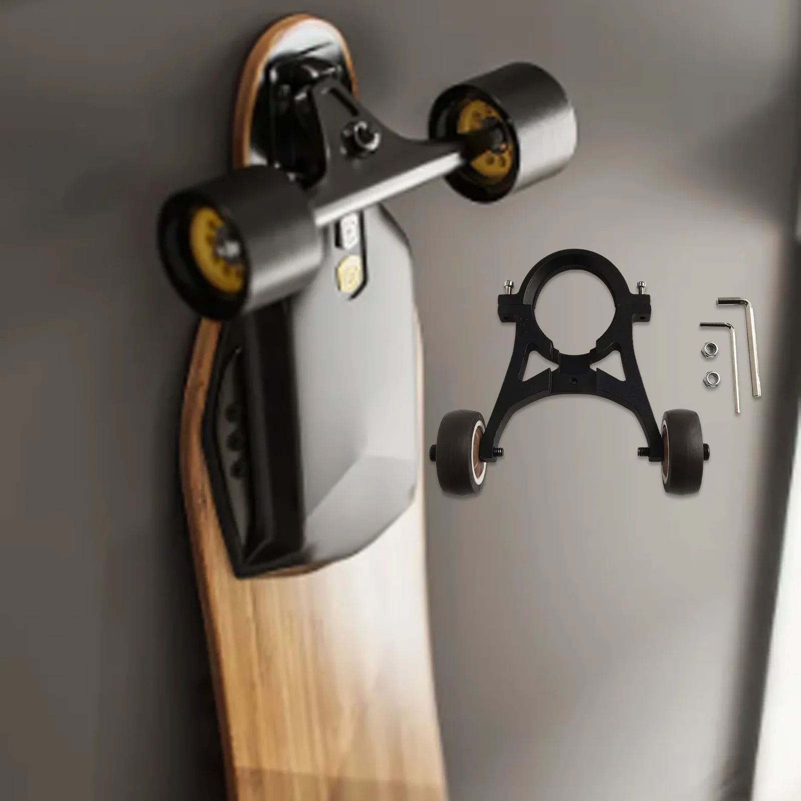 

Folding Scooter Stand Electric Scooter Stand Scooter Storage 155*155mm Size Aluminum Material Inverted Stand Long-term Use