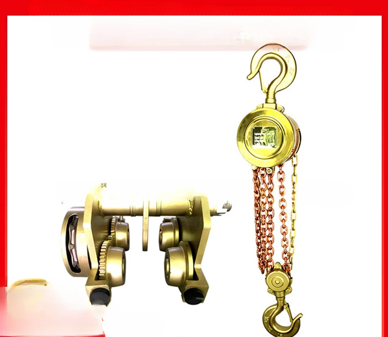 

Shuangshan, explosion-proof type, aluminum bronze 1t 2t 3t 5t 10t explosion-proof chain hoist