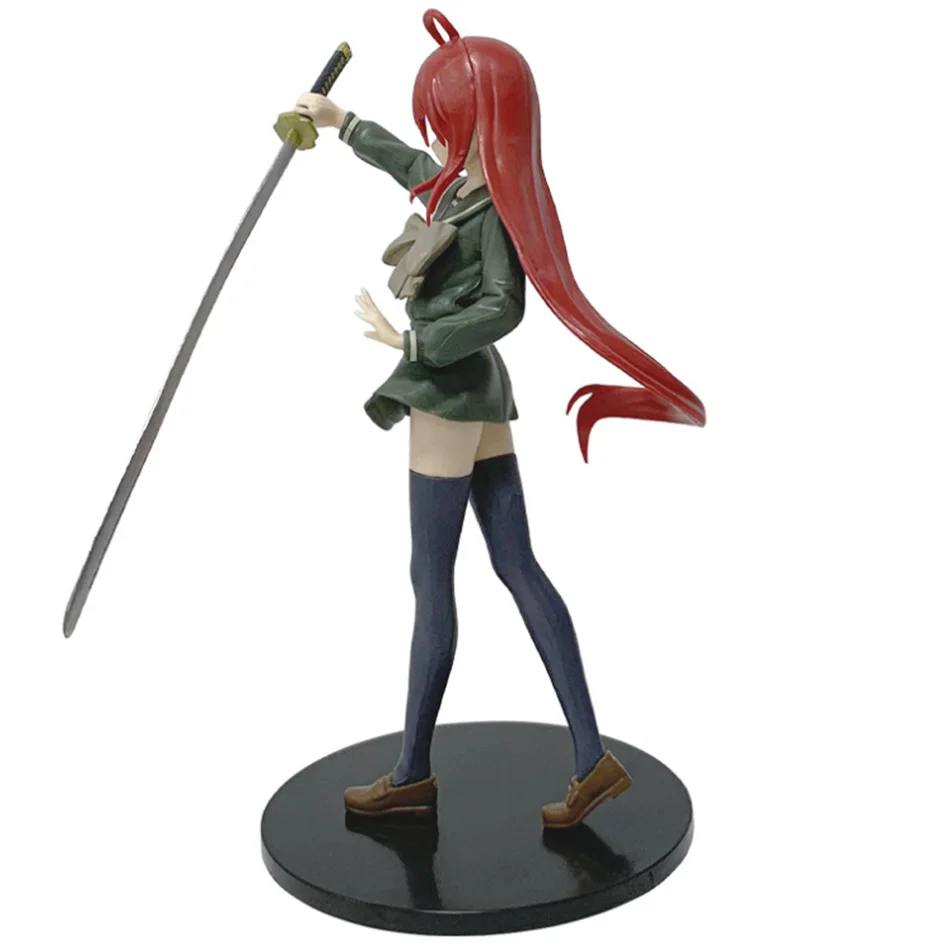 19CM Anime Shakugan no Shana Shana Kara za zbrodni PVC Figurki akcji Kolekcja modeli Ozdoba Anime Kreskówka Model Zabawka Prezent