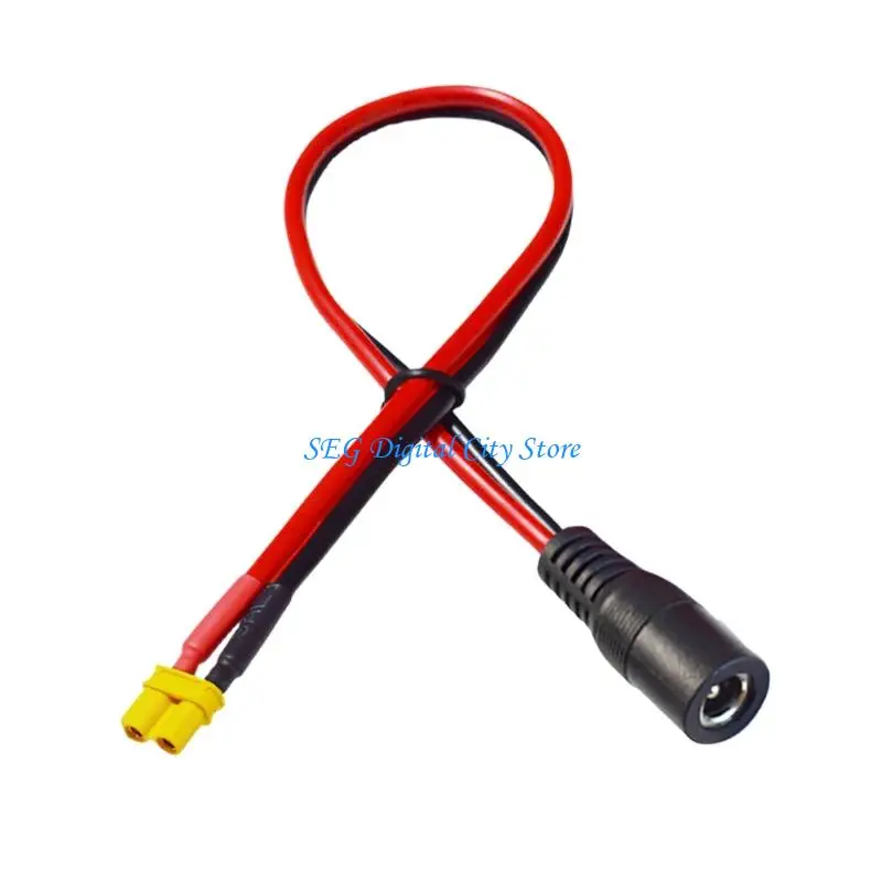 U75B XT30 to DC5521 Charging Cable Power Supply Cord for Portable Power Devices