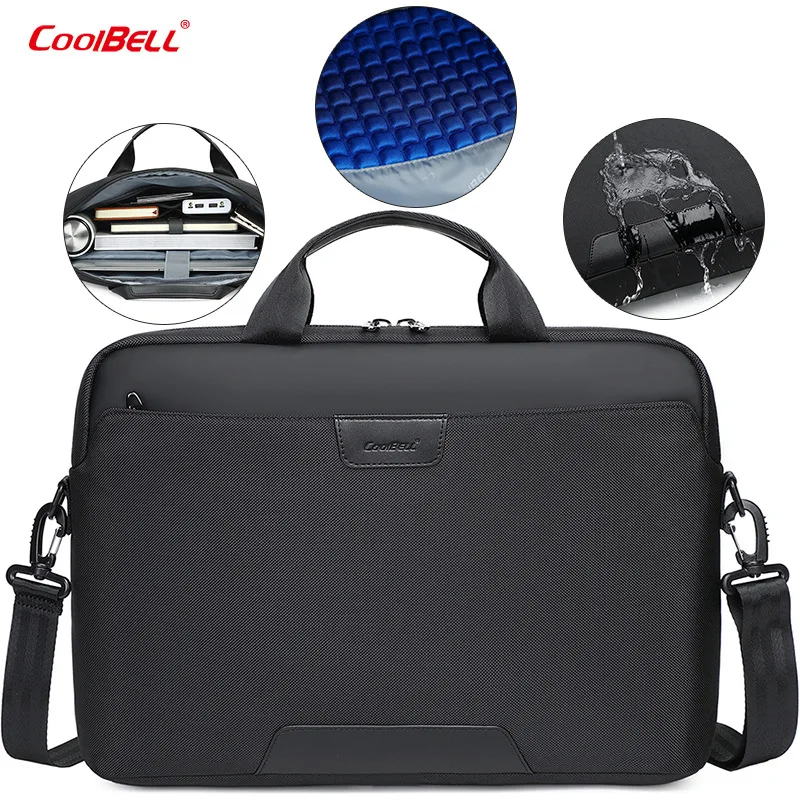 coolbell-156-inch-business-laptop-bag-shoulder-strap-with-handle-portable-laptop-bags-briefcase-solid-color-laptop-shoulder-bag