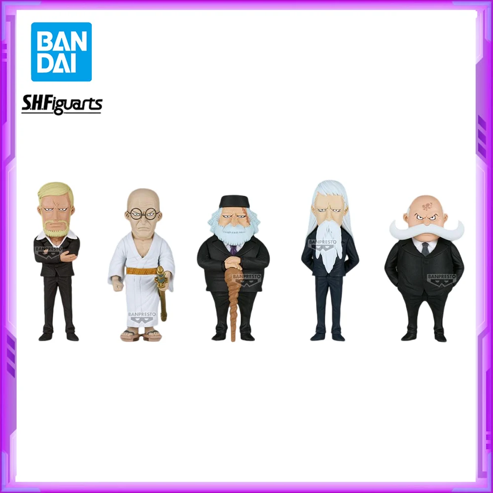 

Original BANDAI WCF ONE PIECE FIVE ELDERS PVC Anime Figures Action Figure Model Toys Gift