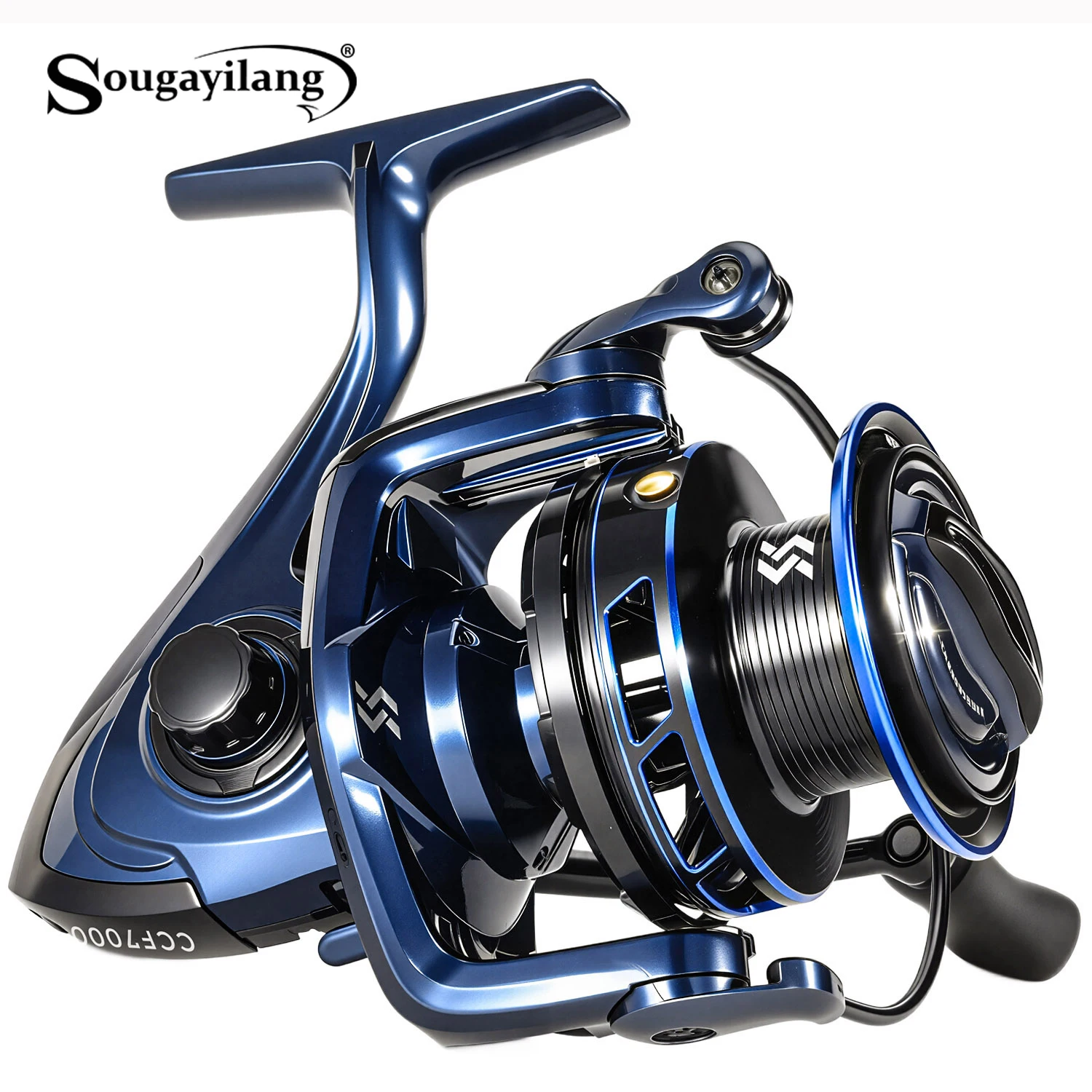 Carrete surfcasting Sougayilang CCF7000 – Metal CNC con relación 4.7:1 - imagen 5