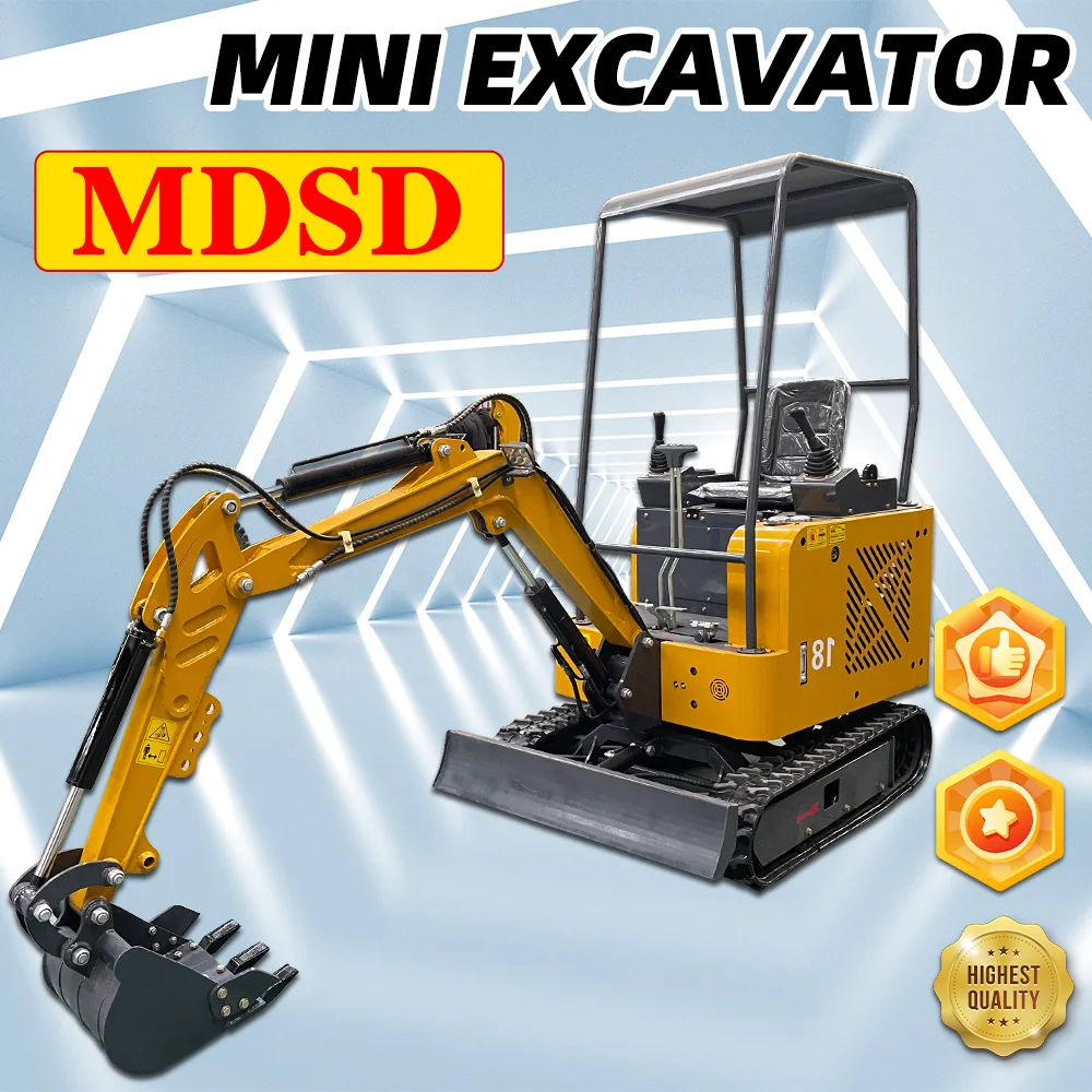 Frete grátis mini escavadeira hidráulica crawler 1.5ton micro escavadeira com kubota pequena escavadeira para jardim epa euro 5 personalizado