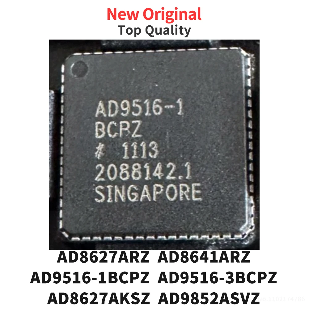 (1 Piece) AD8627ARZ AD8641ARZ AD9516-1BCPZ AD9516-3BCPZ AD8627AKSZ AD9852ASVZ New Original