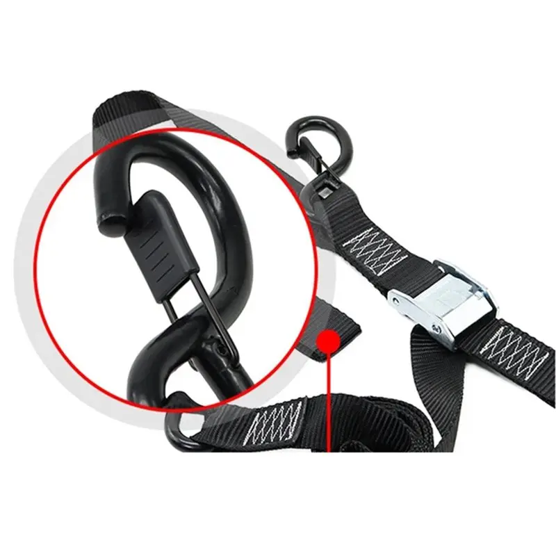 Universal Ratchet Tensioning Belt 1.8M-Transportation Kit-Motorcycle Secure 1PC-Boom