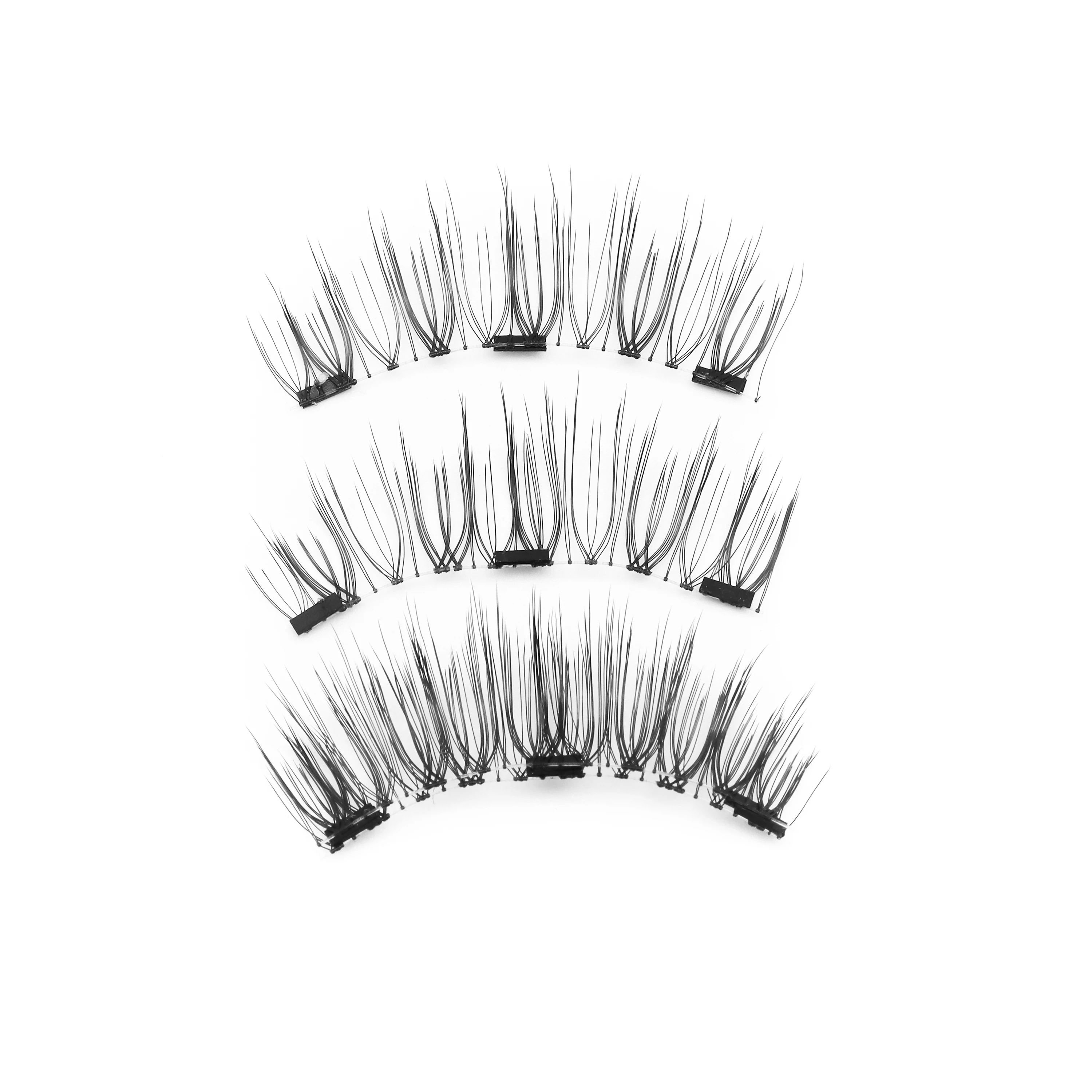Künstliche Nerzwimpern 3D Magnetische Natürliche Falsche Wimpern Großhandels-Set Wiederverwendbare Magnetwimpern mit Pinzette – Detail 35