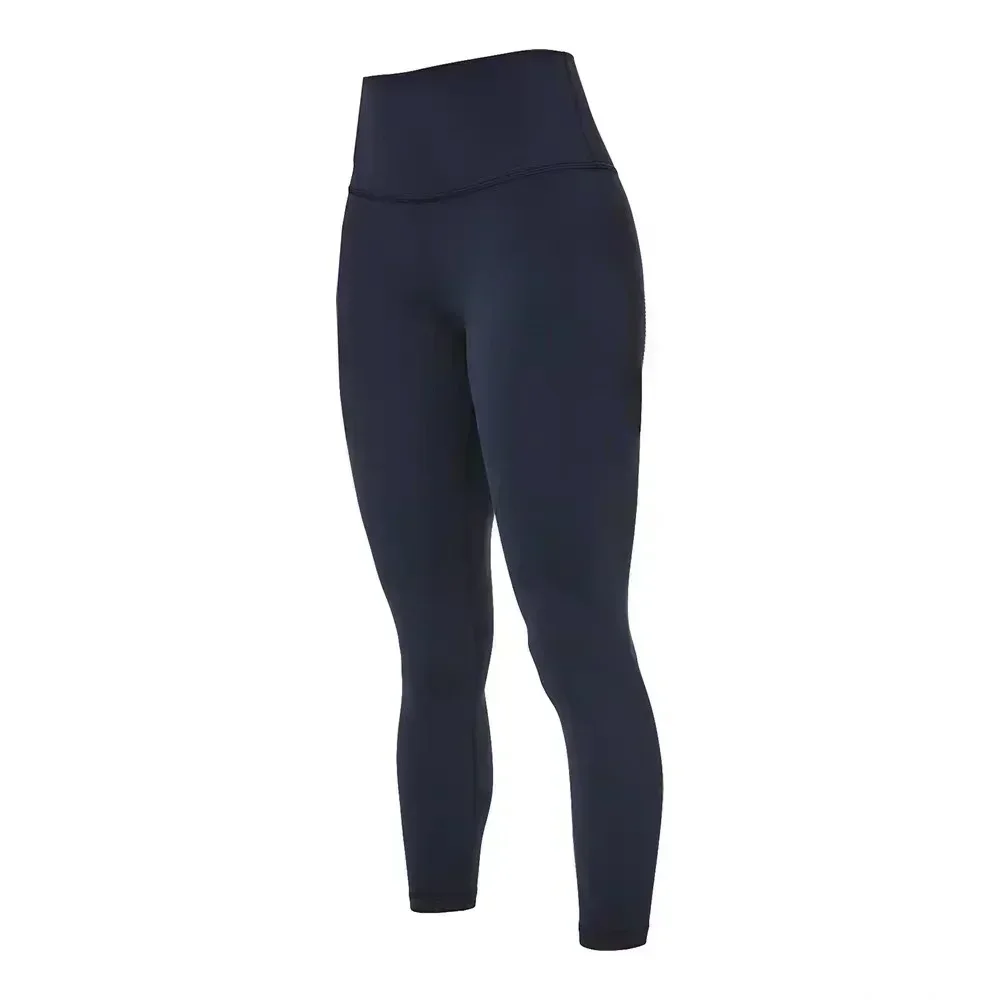 Lemon Women High Waist Yoga Sports Pants Tummy Control Squat Proof Elasticity Trousers Fitness Sweatpants Gym Seamless Leggings