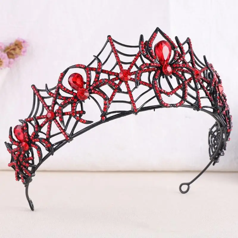 39BB Diadema Web para Disfraces Fiesta Halloween y Ropa Estilo fotográfico