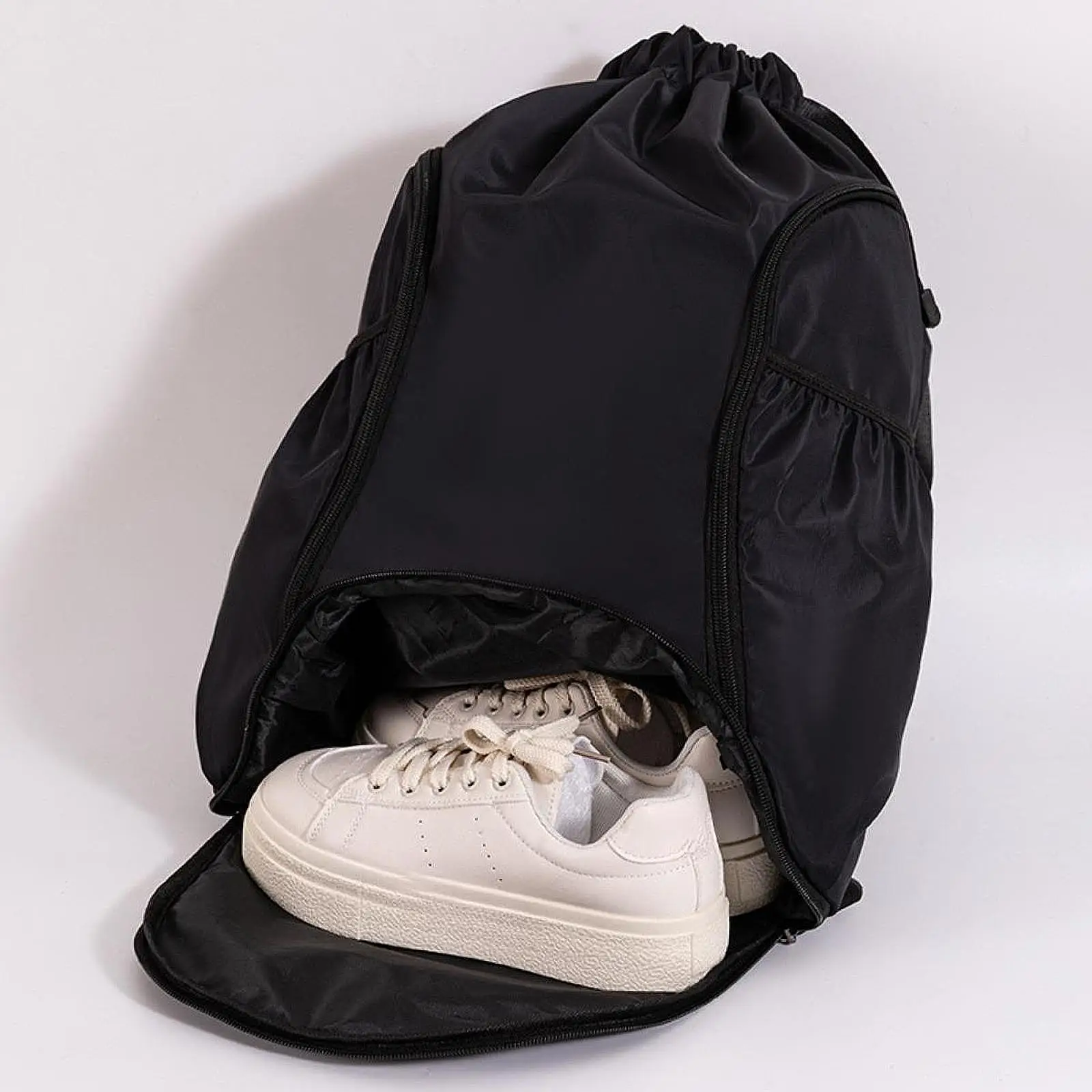 

Basketball Backpack Large Capacity Drawstring Closure Gym Bag for Football