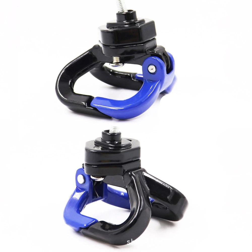 Aluminum Alloy Motorcycle Hooks Accessories Motorcycle Helmet Hook Holder Hand Bag Double Hook Luggage Bag Hangers