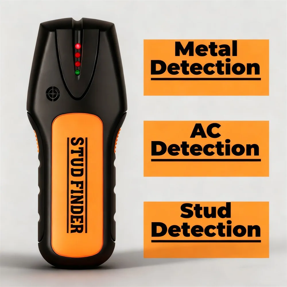 

Многофункциональный ручной металлоискатель, искатель дерева, электронный измерительный прибор, электронный настенный детектор, искатели