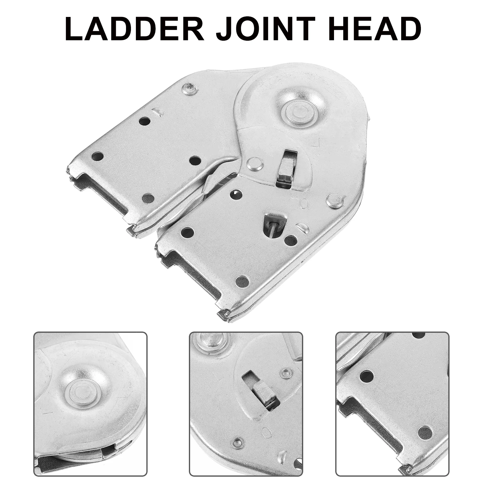 2 Pcs Ladder Iron Joint Ladders Hinge Step Tie Rod Locking Folding Bench Spreader Hinges Brackets