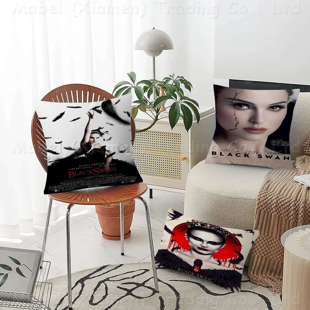 

Movie Black Swan Cushion Cover Decorative Pillow Sofa Home Decor Case Pillow Cases