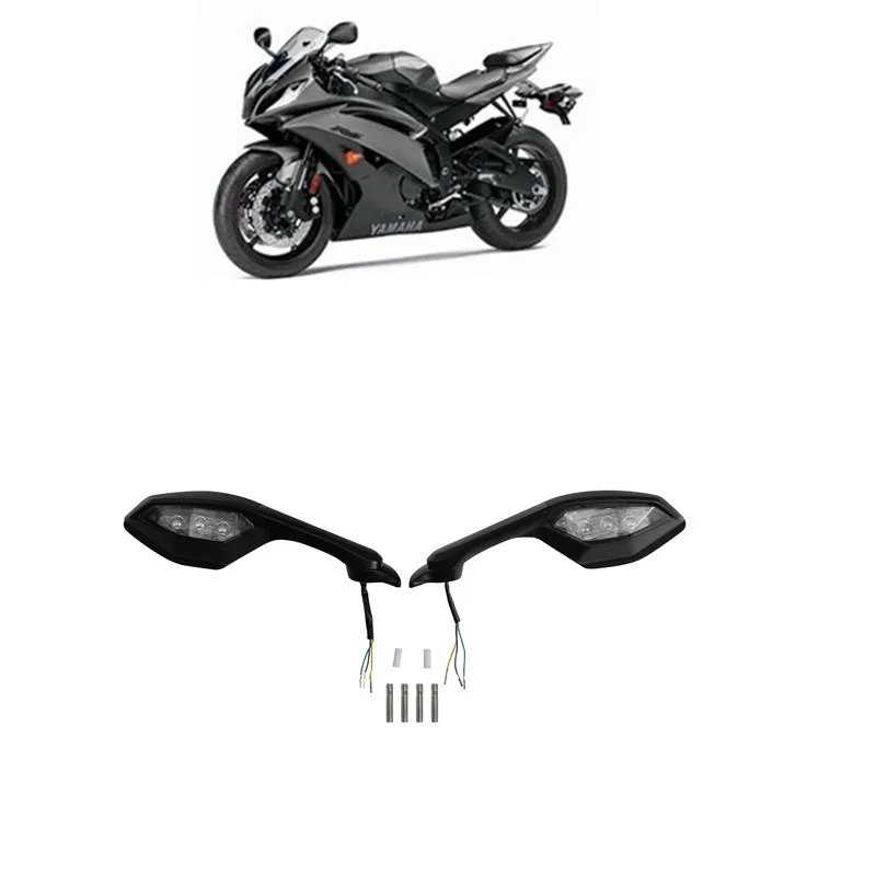 

Mirror LED Turn Signal Light For Yamaha YZF R6 2017-2022 YZF R1 2015-2024 Motorcycle